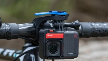 Casque de moto Support de support de menton avec support de téléphone à  distance pour Gopro 7 6 5 Action Camera